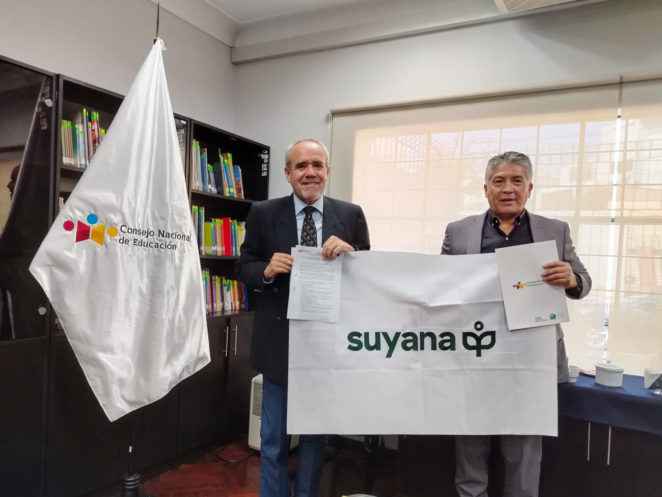 Fundación Suyana firma un convenio con el Consejo Nacional de Educación del Perú